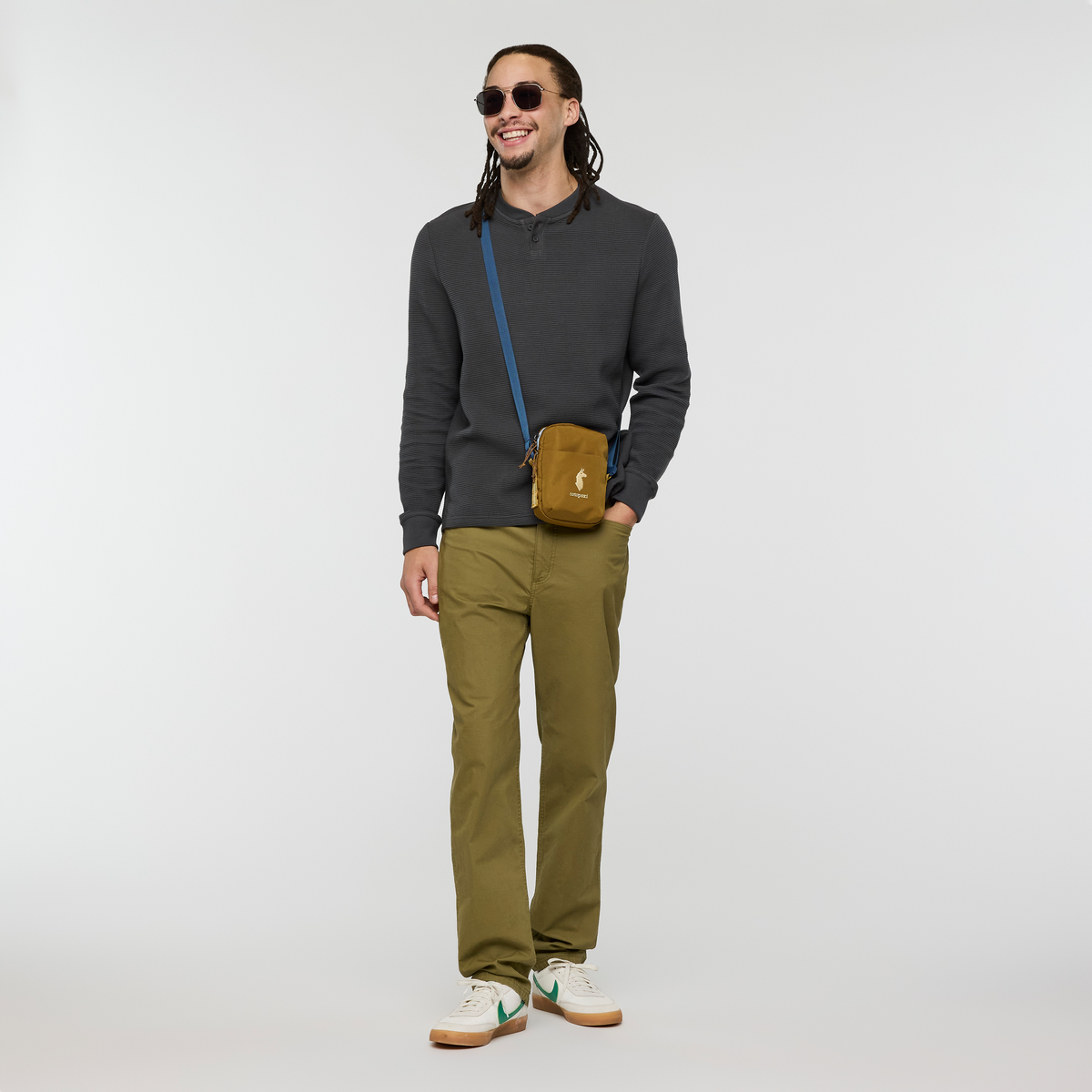 Atajo Long-Sleeve Waffle Henley - Men's - Image 9